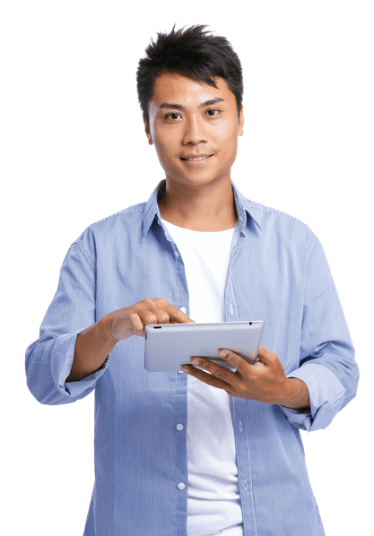 asian-man-use-digital-tablet