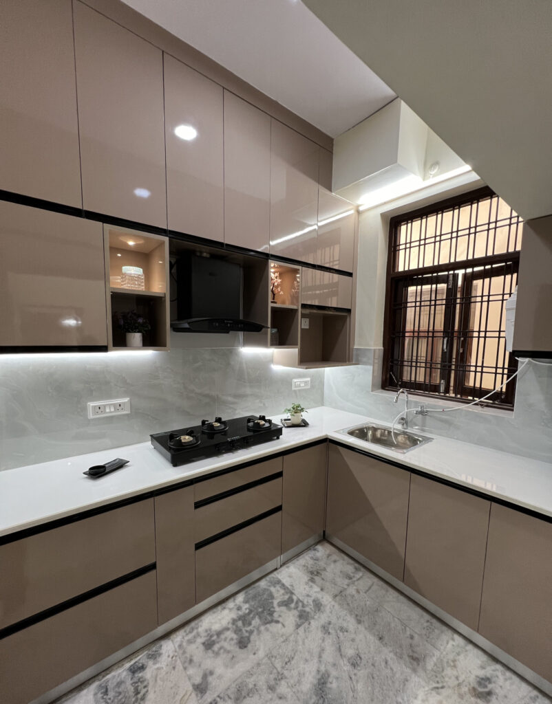 Factory finished modular furniture