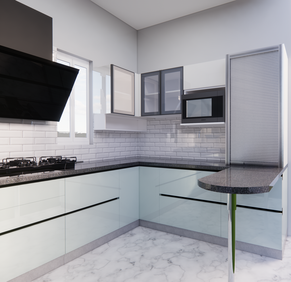 Modular kitchen layout reflecting the interior design cost India for 2026